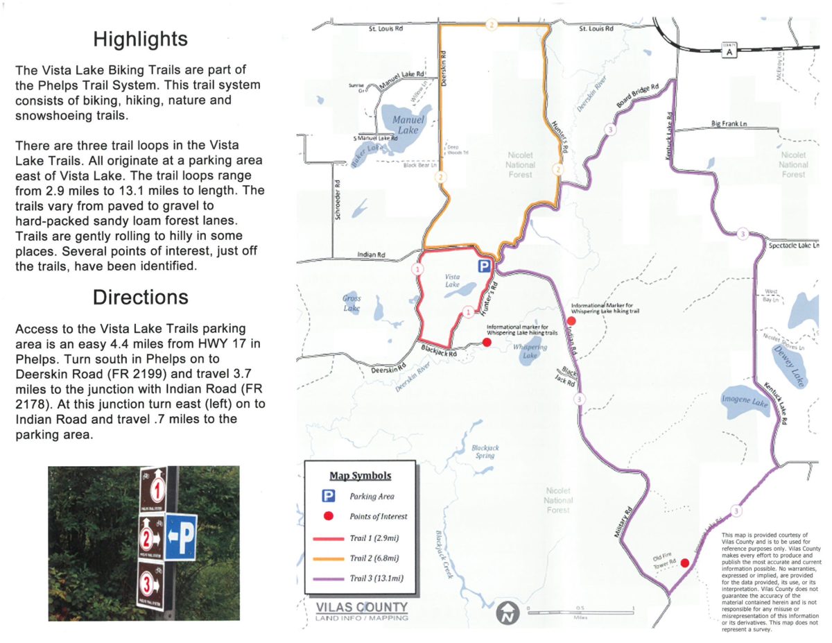 Biking Trails Map