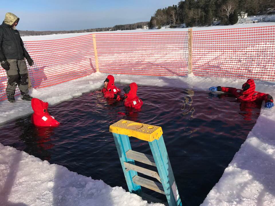 Firefighter fundraising event