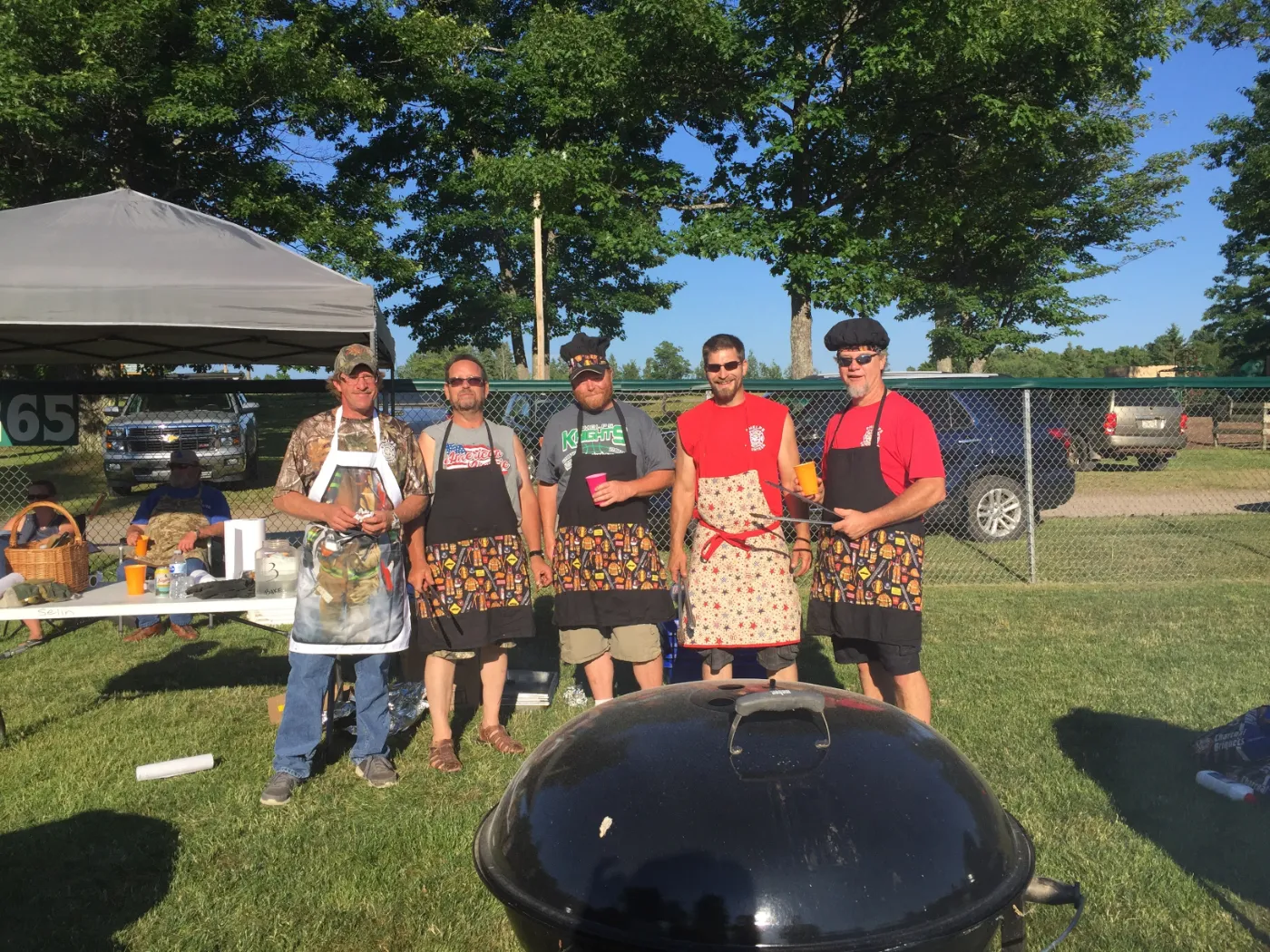 Members at the Picnic in the Park Event